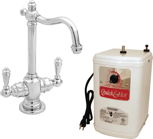 Vista 12 de Westbrass DT1F205-26 Victorian 9 pulgadas Grifo instantáneo caliente y frío con sistema de tanque digital HotMaster DigiHot Dispensador de agua