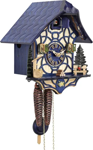 Vista 2 de Reloj Cuco - Azul Mágico