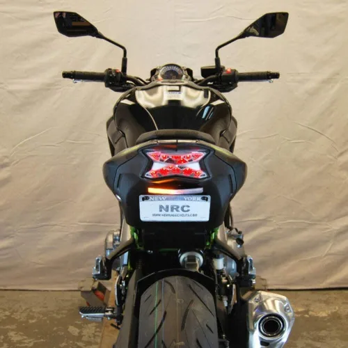 Vista 2 de New Rage Cycles Eliminador de guardabarros compatible con Kawasaki Z900 2017-2019 No Thanks