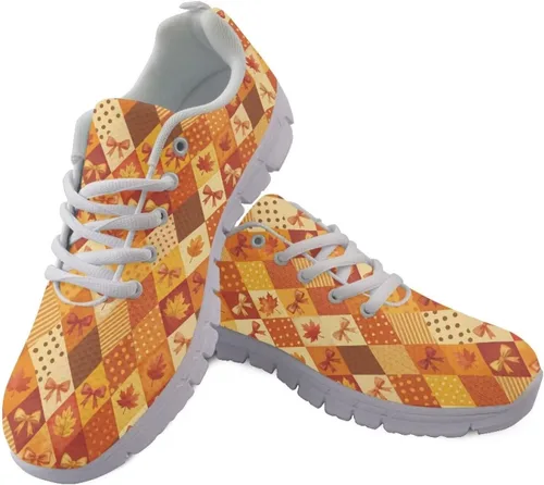 Vista 28 de HUGS IDEA Zapatos deportivos ligeros con patrón de enfermería para mujer Bandera estadounidense