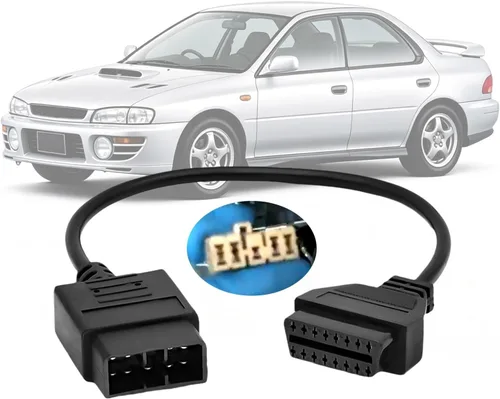 Vista 9 de Cable Adaptador OBD1 a OBD2 Compatible con Conector de 3 Pines para Honda, Adaptador de 3 Pines OBD1 a 16 Pines OBD2 para Vehículos Antiguos