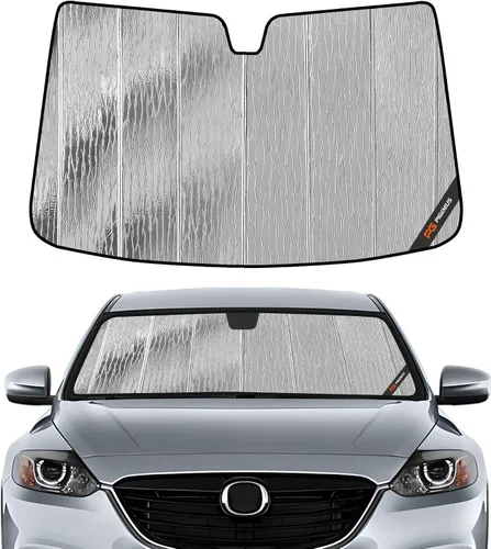 Vista 23 de Pigenius Parasol de parabrisas para Mazda CX-5 2013-2016 Parasol de ventana delantera - Salvaguardia
