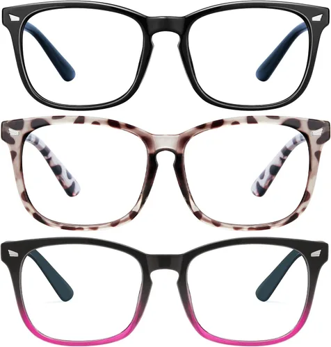 Vista 8 de hunsquer Gafas de luz azul para mujer/hombre
