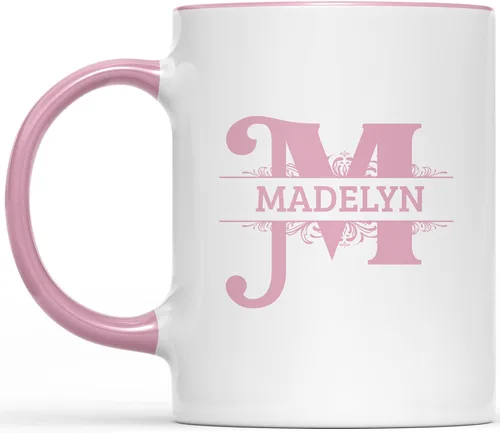Vista 8 de Taza de café inicial con nombre personalizado para mujeres y hombres, regalos con monograma, taza de café personalizada con letras iniciales