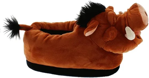 Vista 32 de Happy Feet - Pantuflas con licencia oficial de Disney y Pixar, pantuflas figurales para hombres, mujeres, niños, como se ve en Shark Tank