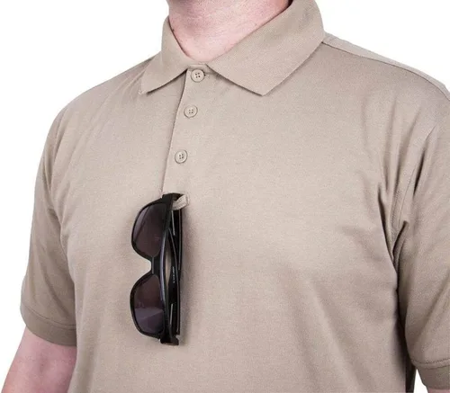 Vista 4 de LA Police Gear Polo táctico de manga corta para hombre, ligero, antiarrugas, uniforme de manga corta para hombre