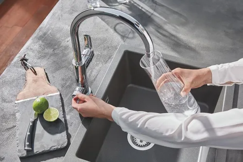 Vista 2 de Grohe 30385000 Blue Pure BauCurve - Kit de iniciación (cromado)