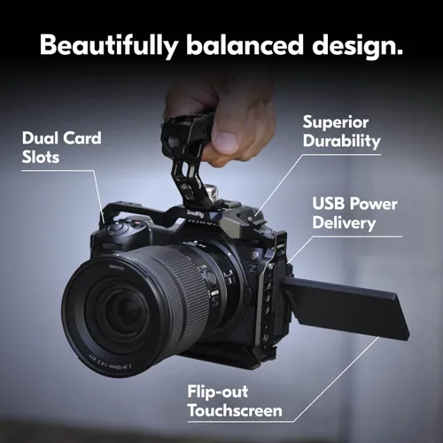 Vista 12 de Nikon Z6 III con lente de 24-70 mm f/4 Cámara sin espejo de fotograma completo para fotos fijas/vídeo con grabación interna RAW de 6K/60p