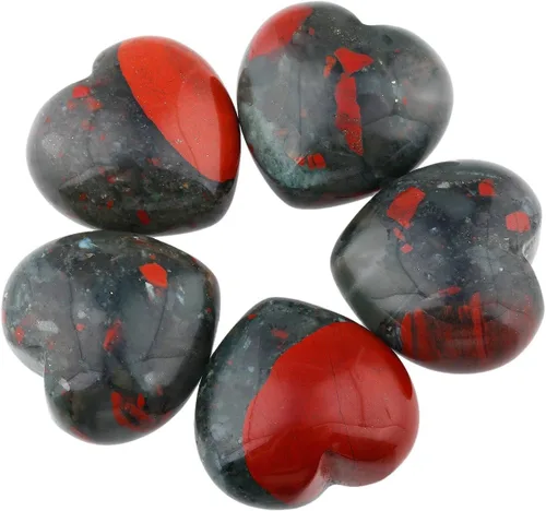 Vista 29 de mookaitedecor Cristales curativos opalita corazón amor preocupación palma piedra reiki equilibrio 0.5 pulgadas, paquete de 12, Opalita, opalita