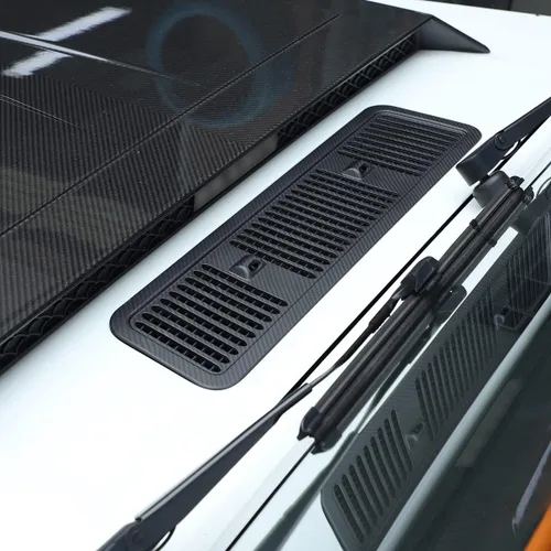 Vista 3 de Capó de ventilación del capó del coche Partes exteriores del coche para Mercedes Benz G 2019 2020 Wagon W464 G Clase W463 G500 G550 G63 G65