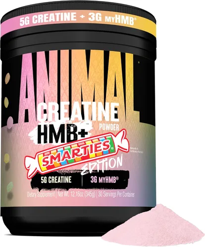 Vista 9 de Polvo de creatina animal HMB – 0.11 oz myHMB + 0.18 oz de creatina con electrolitos para recuperación y energía diaria – Power Punch (3) y Dragon