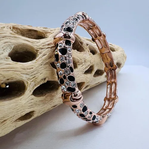 Vista 6 de Mall of Style Collar Black Panther – Joyas de leopardo para mujer – Pendientes de leopardo – Collar de lepoard – Joyas con estampado animal