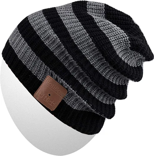 Vista 44 de Rotibox - Gorro inalámbrico con Bluetooth para deportes al aire libre, regalo de Navidad.