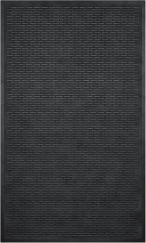 Vista 12 de Sweet Home Stores Bandeja de goma antideslizante para botas de 16 x 32 pulgadas, tapete para interiores y exteriores, para entradas, puertas