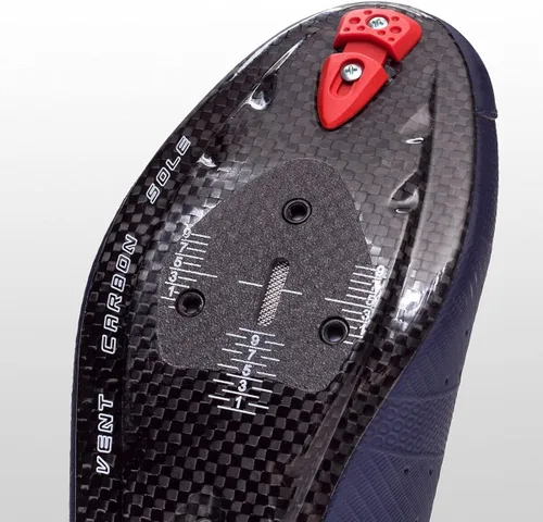 Vista 7 de SIDI Shoes Wire 2 Matt Carbon, Scape Ciclismo Hombre, Azul Mate Negro, 44.5