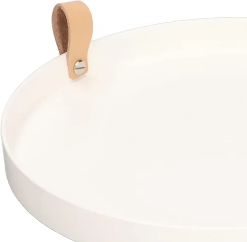 Vista 8 de Keenso Plato para joyas, elegante bandeja de cepillo de pelo de ABS para tocador, botella de perfume, 1 paquete