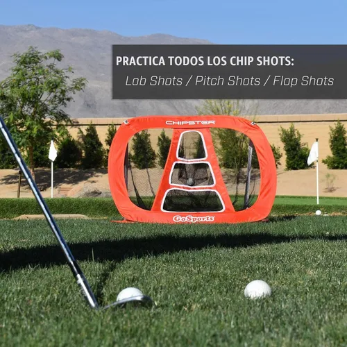 Vista 3 de GoSports Chipster Pop-Up Golf Chipping Practice Net - Training Aid for Precision and Distance - Outdoor and Indoor Practice - Golf Gift