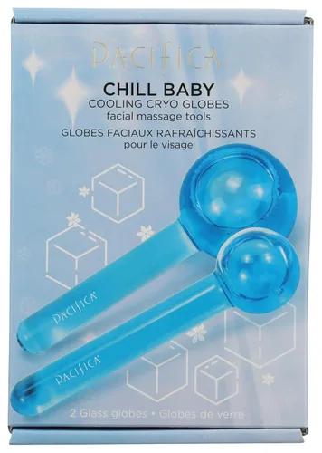 Vista 17 de Pacifica Future Youth Rodillo Facial de Acero Inoxidable – Masajeador Facial Dual de Enfriamiento Gua Sha para Esculpir, Contornear y Reducir