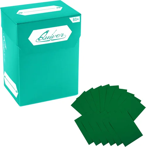 Vista 14 de Deck Blocks 100+, juego de 5 cajas MTG con divisores Set of 5 deck boxes in white, black, blue, red and green, each with 100+ cards and 2