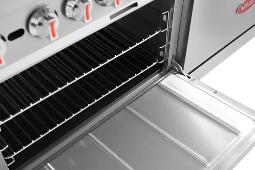 Vista 6 de Kratos Cocina de gas comercial y horno - 10 quemadores y 2 hornos