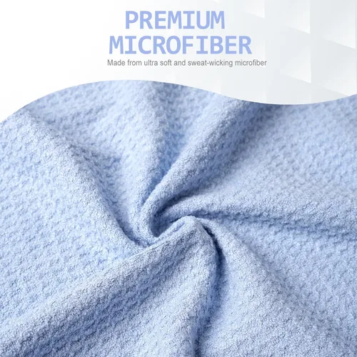Vista 6 de Eunzel Paquete de 2 toallas de yoga caliente, toalla antideslizante para esterilla de yoga con puntos de agarre Stickyfiber toalla absorbente
