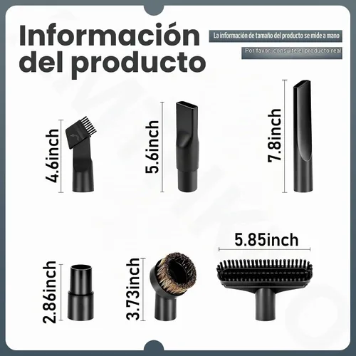 Vista 2 de Kit de adaptador universal de accesorios – Herramienta extensible para hendiduras, accesorios compatibles con BLACK+DECKER Dustbuster, se adapta a