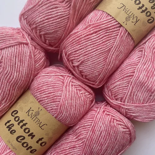 Vista 14 de Cotton to The Core - Hilo de algodón para ganchillo, paquete de 6 (852 yardas/10.58 oz), patrones gratuitos, apto para principiantes, hilo suave