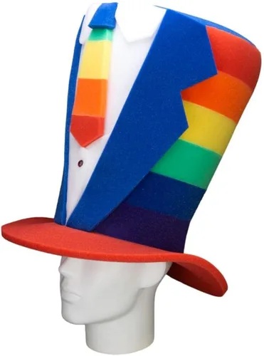 Vista 35 de FOAM PARTY HATS: Pride Hats