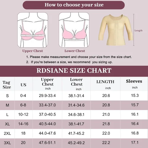 Vista 7 de RDSIANE Fajas adelgazantes para adelgazar la cintura con control de abdomen Body Shaper Cintura Trainer Body Body con compresión de brazos