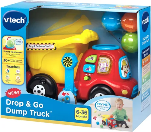 Vista 9 de VTech Camión de carga y descarga Amarillo