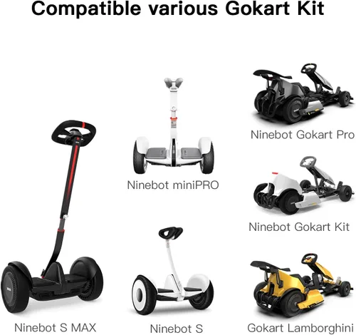 Vista 5 de stio Cable de extensión de alimentación compatible con Ninebot de Segway Go Kart Kit Gokart PRO Ninebot S MAX/S/miniPRO Scooter alargar cable