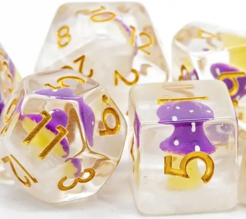 Vista 10 de Sage's Portal Familiars and Reagents - Juego de dados de resina para DND, juego de dados poliédricos para Dungeons and Dragons RPG de mesa TTRPG