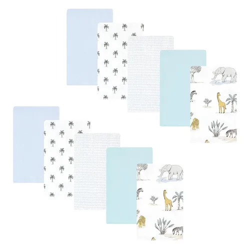 Vista 299 de Hudson Baby - Paños unisex de franela de algodón para bebé, avión, talla única