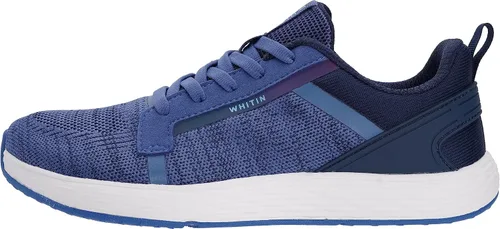 Vista 3 de WHITIN Zapatos de correr para hombre con puntera ancha + suela sin caída Suela de goma