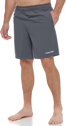 Vista 2 de Calvin Klein Traje de baño de secado rápido con protección UV estándar para hombre
