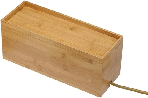 Vista 5 de G.U.S. Organizador de gestión de cajas de cables: oculta regletas de alimentación, cables. Tamaño grande para sala de TV, oficina en casa, trabajo