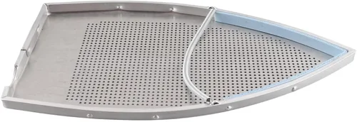 Vista 8 de Cubierta de hierro para zapatos, zapatos de planchado con diseño antiadherente de aluminio, protector de placa de planchado, accesorios de planchado