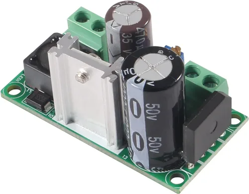Vista 5 de AITRIP 10 unids AC/DC a DC Step Down Buck Convertidor AC 5-30V DC 5-48V 24V 36V 48V a DC 2.5-35V 12V Tablero regulador de voltaje 2A Módulo