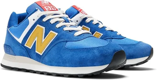 Vista 4 de New Balance Tenis unisex para adultos 574 V2 Heritage Brights