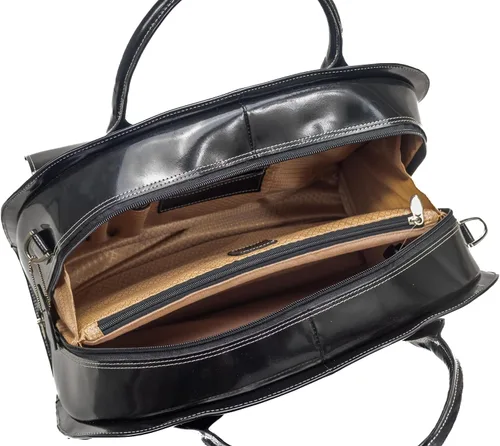 Vista 4 de McKlein W Series, Glen Ellyn, 15" cuero desmontable -ruedas señoras laptop/ordenador & Tablet Business Maletín de negocios/Bolsa de viaje de noche