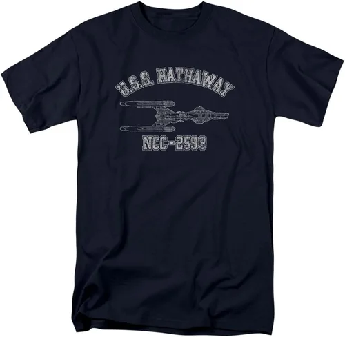 Vista 2 de Popfunk Camiseta y calcomanías clásicas de Star Trek USS Enterprise