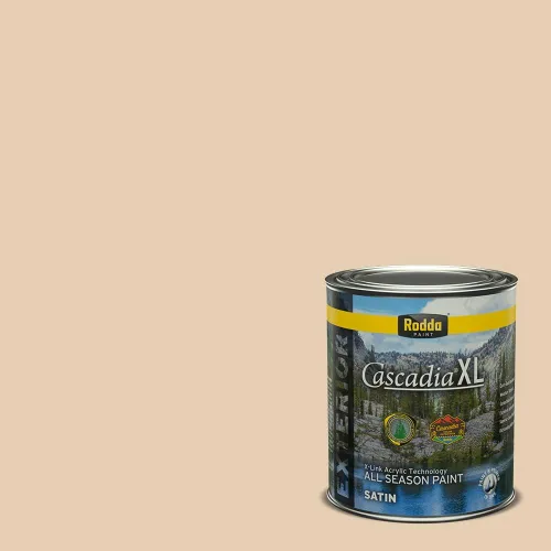 Vista 170 de Rodda Paint CASCADIA XL Pintura e imprimación satinada exterior en uno, cuarto de galón, abulón
