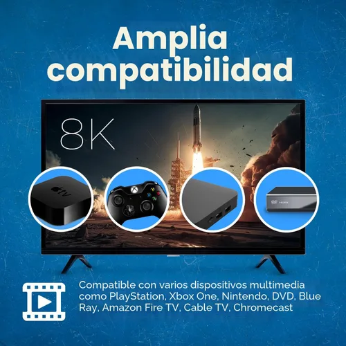 Vista 7 de OREI 8K eARC HDMI Matrix Switch 4 X 2, conmutador con extractor de audio UltraHD que soporta hasta 4K @ 120Hz IR EDID HDCP 2.3 - Control remoto