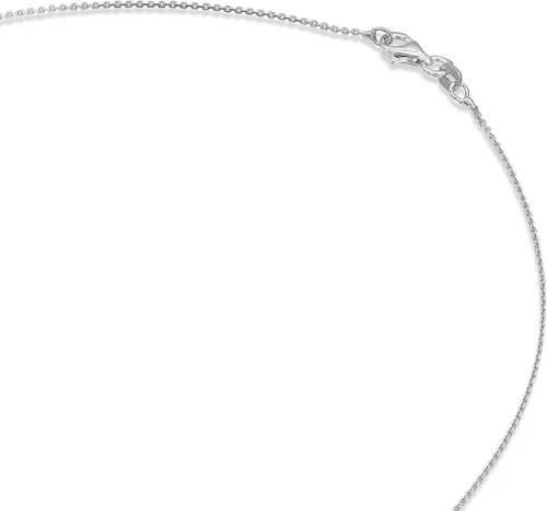 Vista 4 de PAVOI Italian Solid 925 Sterling Silver, 22K Gold Plated Chain Necklaces Snake, Square Box, Cable, Super Flex Curb, Miami Cuban and Rope