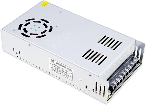 Vista 8 de Adaptador de fuente de alimentación DC 24V 15A 360W Interruptor transformador AC 110V/220V a DC 24V 15amp Convertidor de conmutación Controlador LED