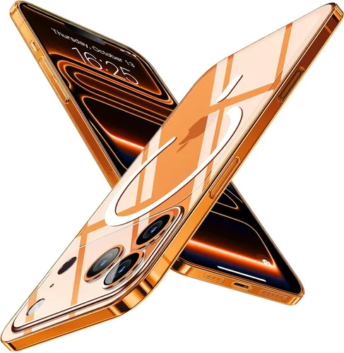 Vista 11 de Funda magnética delgada diseñada para iPhone 13 Pro Max [Compatible con MagSafe], carcasa trasera dura con acabado fino [No se pone amarilla] Funda