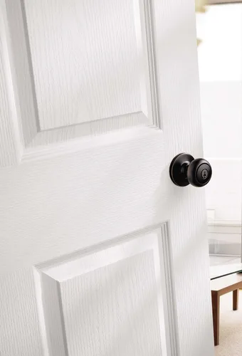 Vista 8 de Kwikset picaporte cromado con cerradura