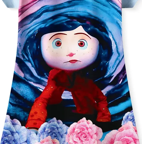 Vista 4 de Didadi Sudadera con capucha para niñas, suéter con estrellas, sudadera con capucha, disfraz casual para cosplay, disfraz de 6 a 12 años