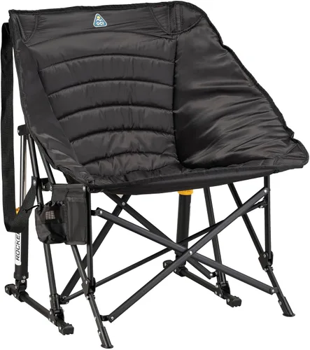 Vista 13 de GCI Outdoor Mecedora Plegable para Exteriores con Dosel para Protección Solar Azul real