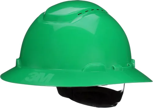 Vista 16 de 3M Hard Hat SecureFit H-800 Series Casco de seguridad estilo ala completa con sensor Uvicator, suspensión de trinquete de difusión de presión de 4